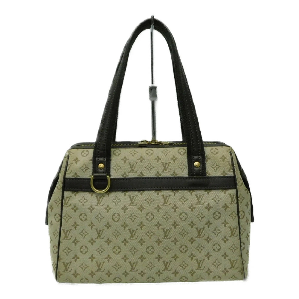 LOUIS VUITTON Josephine Monogram Khaki Brown Green Brown Canvas